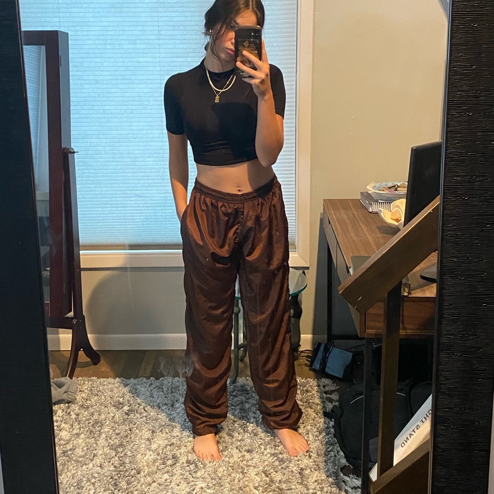 Baggy parachute pants